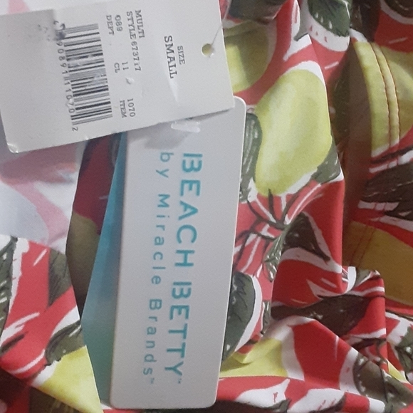 Floral Ruffle Bikini Top - Picture 7 of 10